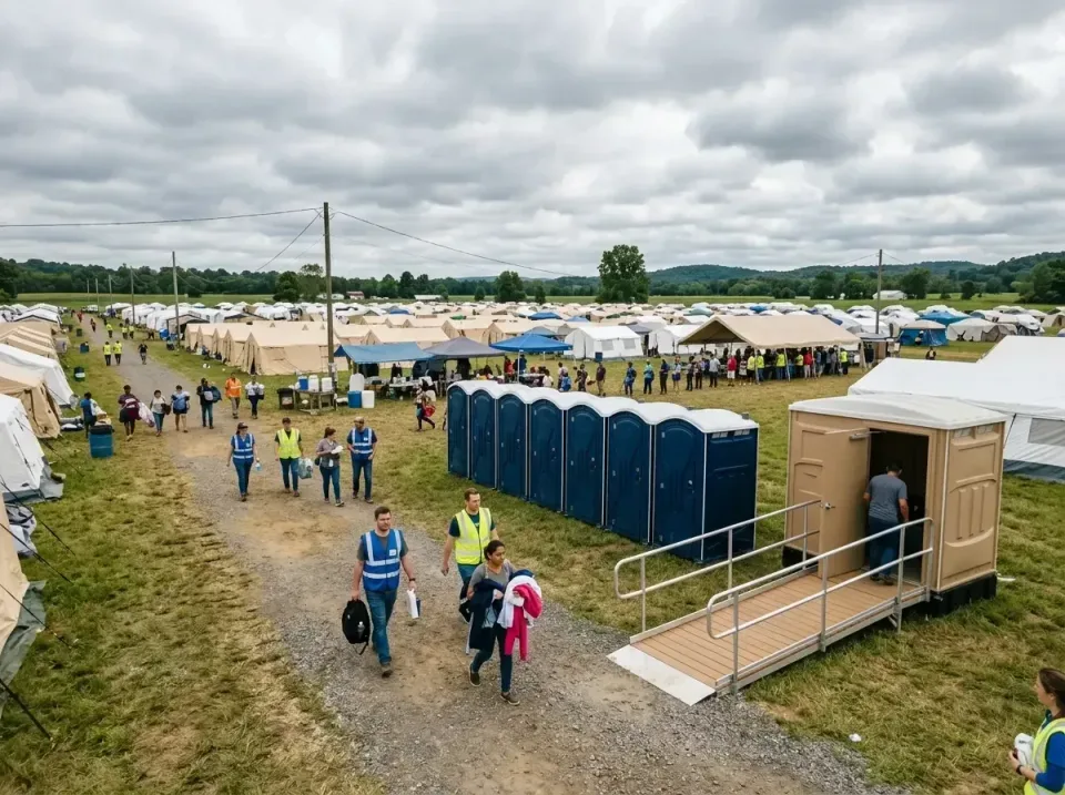 disaster-relief-camp-restrooms-010 — frequently asked questions, Dumpster & Portable Bathrooms Rental in Benton, KY